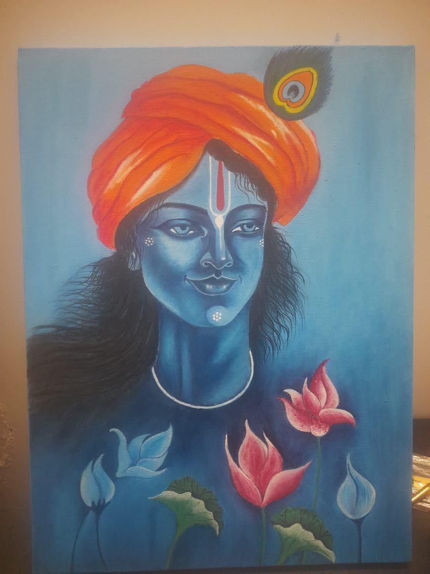 Painting by Kiran Pujari - Signature Canvas